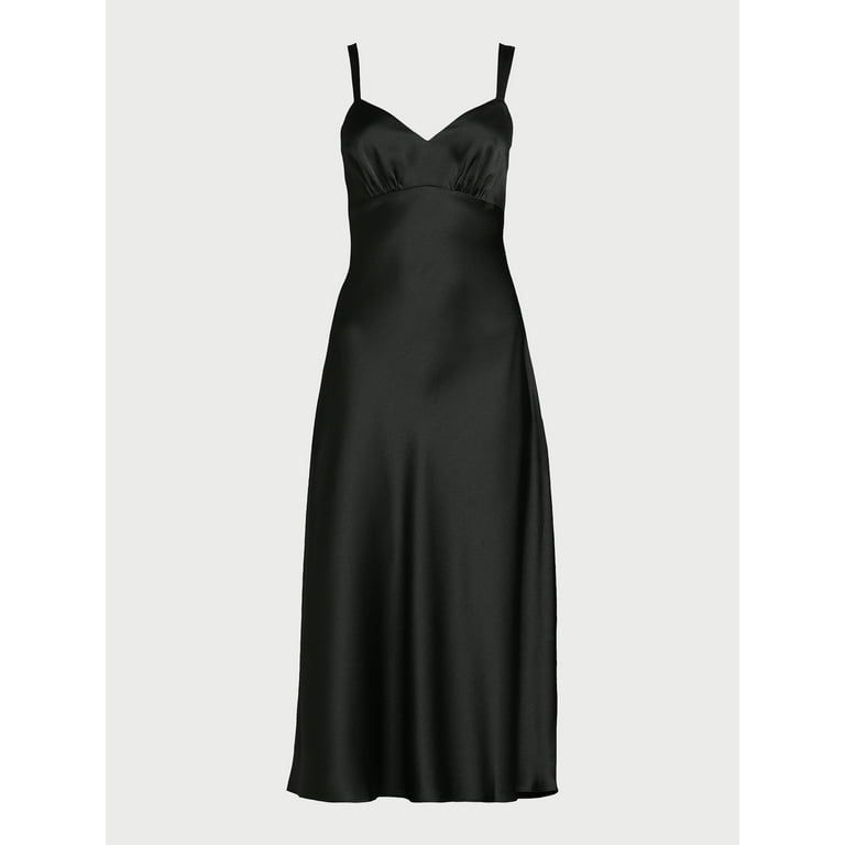 Women’s Carlie Black Midi Dress