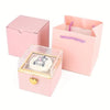Little Bear Cake Bear Surprise Rotating Jewelry Box (does Not Include Necklace And Ring), Comes With A Candle As A Gift, A Romantic Gift Box, Suitable For Girlfriend's Birthday, Valentine's Day Or Pro