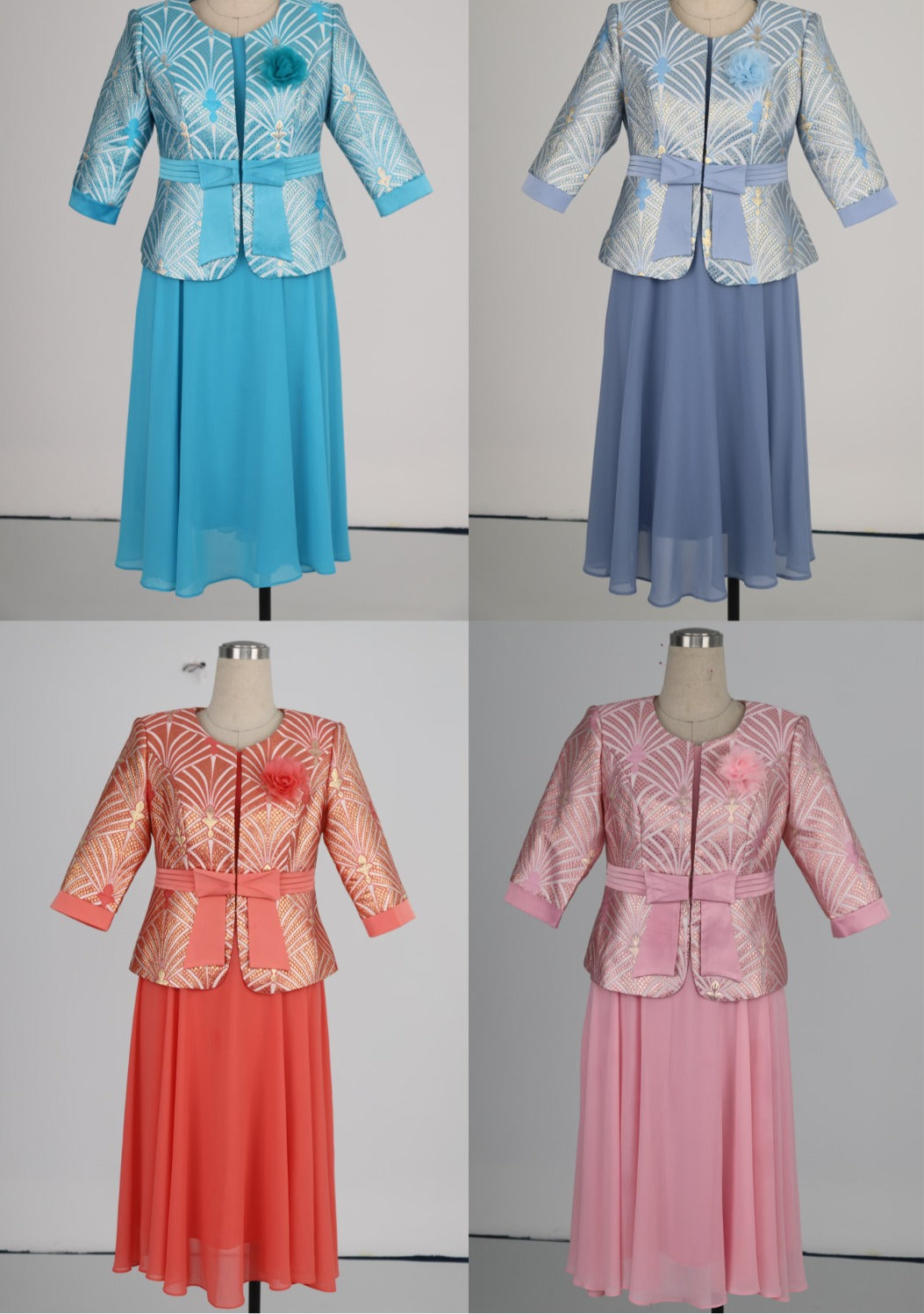 2 Piece Women’s Suit + Dress Collection Tasia