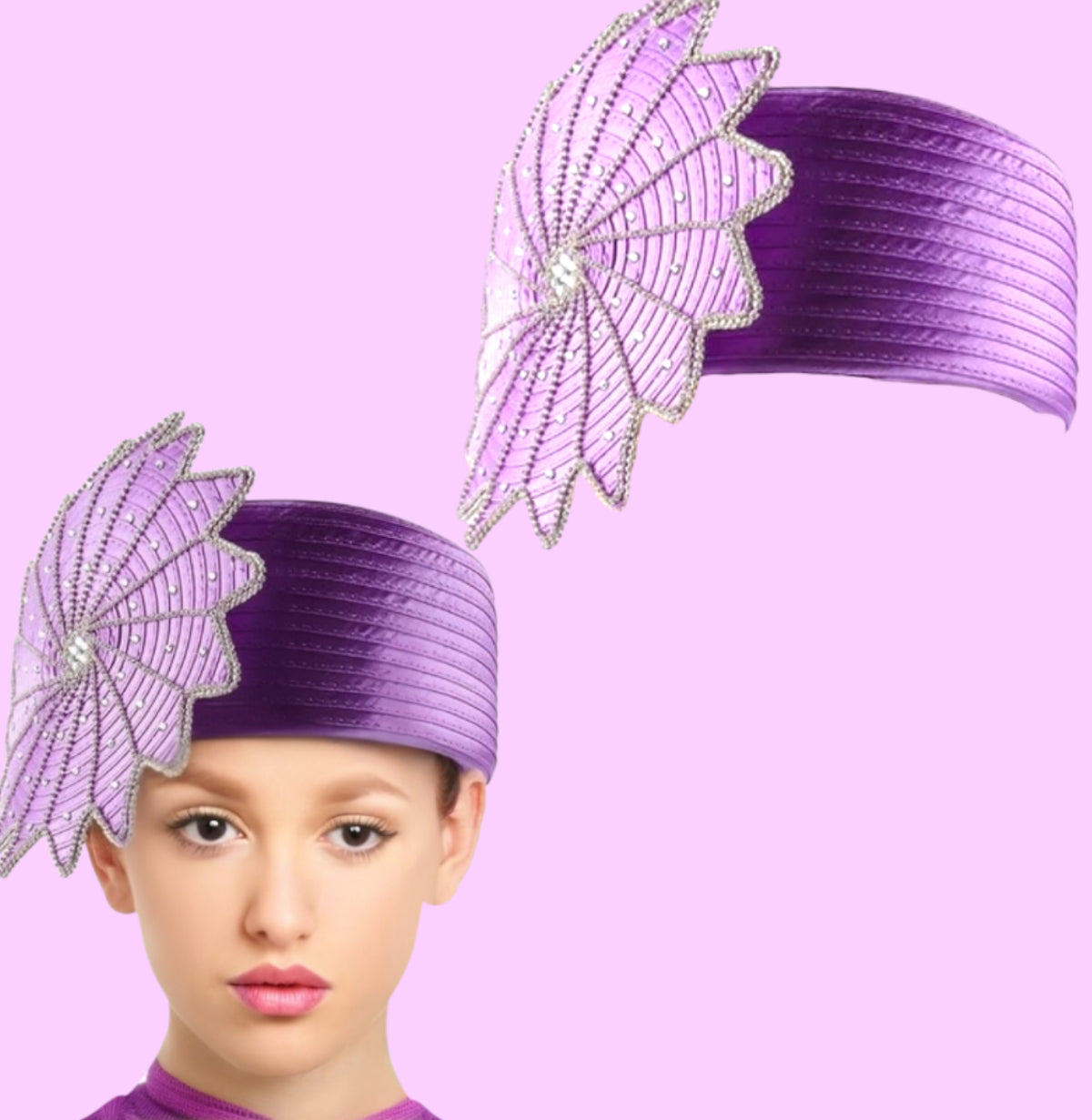 Satin Cloth Church Hat Top Hat For Women