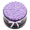 Forever Flowers, 50 Preserved Roses In A Box, Eternal Flowers Immortal Bouquet Birthday Present For Women Her Wife Mothers, Anniversary, Valentine's Day,Christmas, Lavender Purple