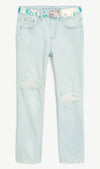 MINI MOM W/ BELT JEAN