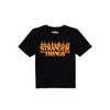 Stranger Things Black Graphic Tee