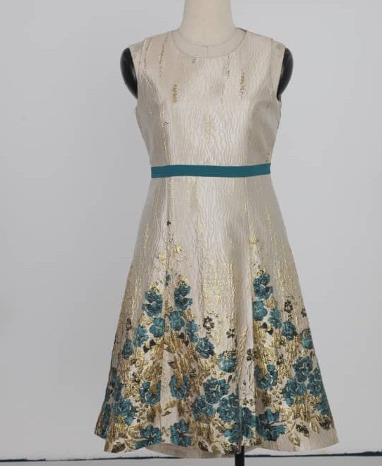 Dress and Vest 2 Piece Set Womans