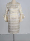 Women's "Church" Long Sleeve Dress