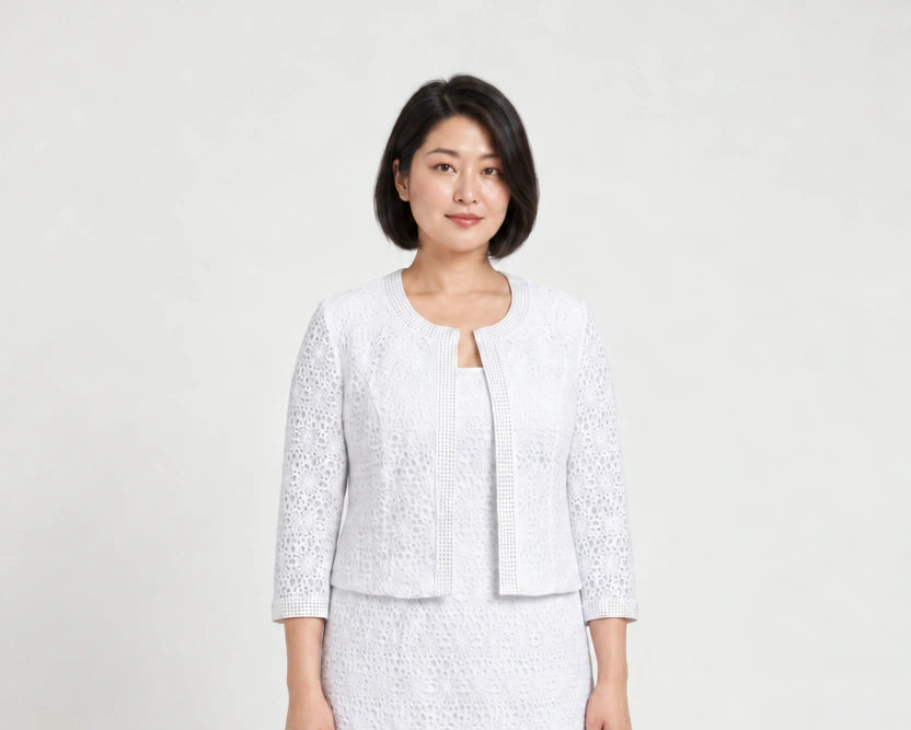Geenlinm Women's 2 Piece Dress And Jacket