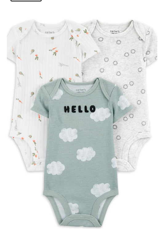 Carter's Child Of Mine Hello One Piece Baby's