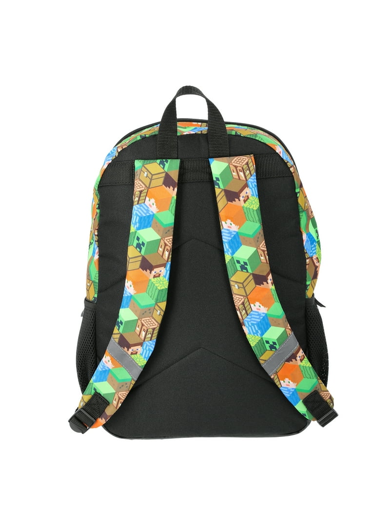 Minecraft Kids Backpack For School