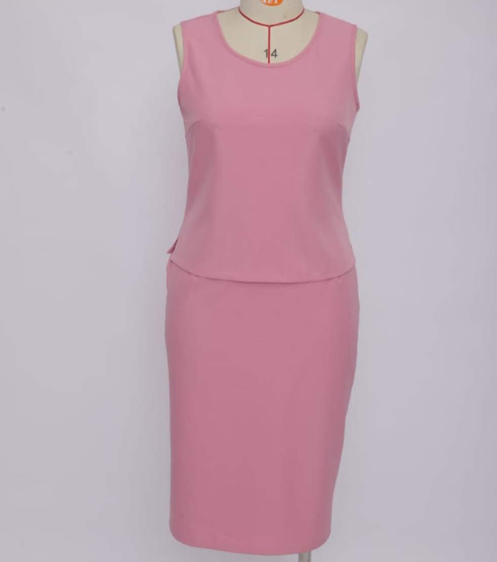 Pink 3 Piece Set GEENLINM Church Set